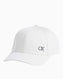 Calvin Klein Bombed Metal Logolu Şapka Silver Birch