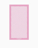 Guess Beach Towel Logolu Plaj Havlusu Gj Double Layer Pink