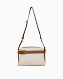 Nautica Logolu Omuz Çantası Bej - Taba