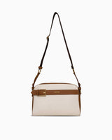 Nautica Logolu Omuz Çantası Bej - Taba