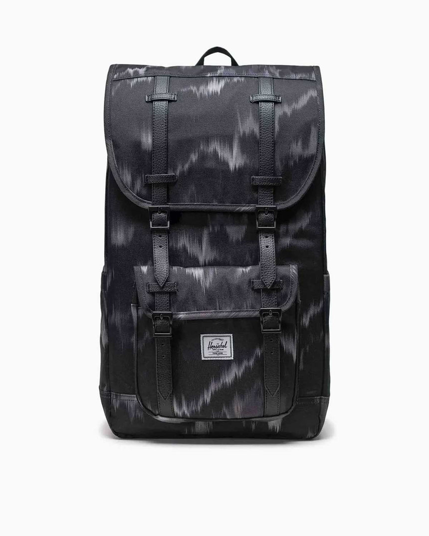 Herschel Little America Backpack Sırt Çantası Blurred Ikat Black