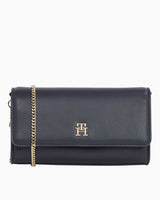 Tommy Hilfiger Eternity Zincir Detaylı Çapraz Askılı Çanta Space Blue