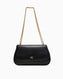 Calvin Klein Kadın Çıkarılabilr Çapraz Askılı Çanta BLACK / ANTIQUE LIGHT GOLD