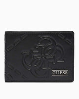 Guess Boston Erkek Deri 2 Katlı Cüzdan Black