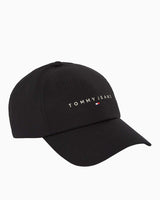 Tommy Hilfiger Linear Logo Şapka Black