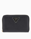 Guess Debora Fermuarlı Orta Boy Kadın Cüzdan Black