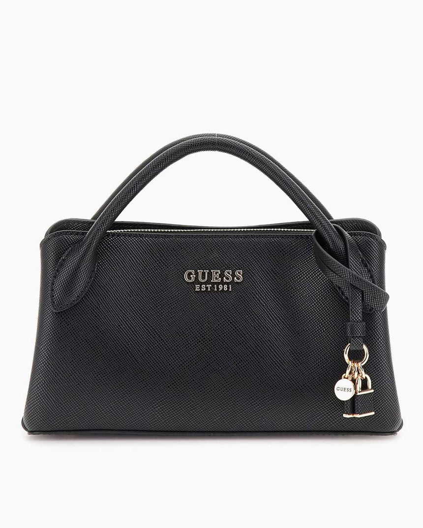 Guess Fedana Satchel Small El Çantası Black