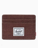 Herschel Charlie Cardholder Kartlık Potting Soil Crosshatch