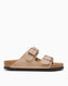 Birkenstock Arizona Leoi Çift Bantlı Kadın Terlik TOBACCO BROWN