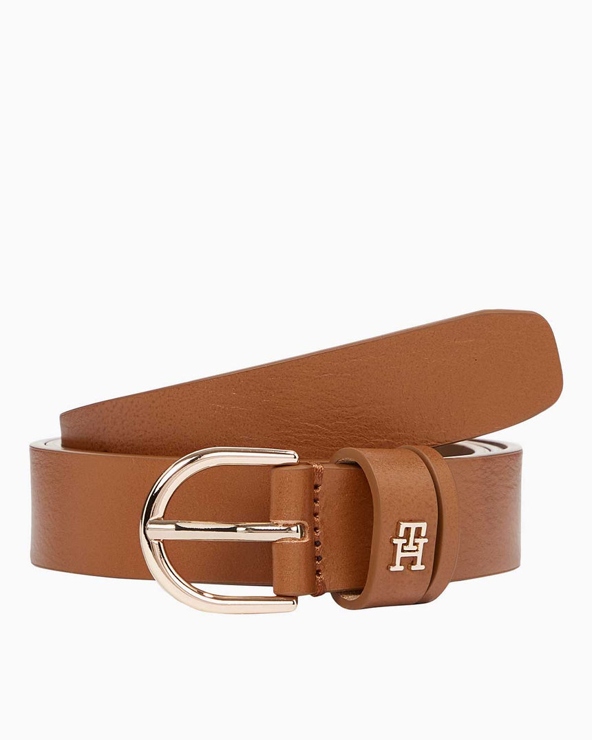 Tommy Hilfiger Essential Effortless Adjustable Kemer Cognac