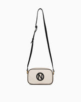 Nautica Çapraz Askılı Çanta Bej - Siyah