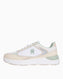 Tommy Hilfiger Casual Fashion Runner Sneaker White Beige