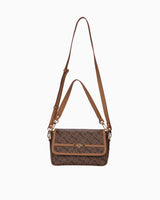 Us Polo Assn Çıkarılabilir Uzun Askı Detaylı Omuz Çantası Kahve