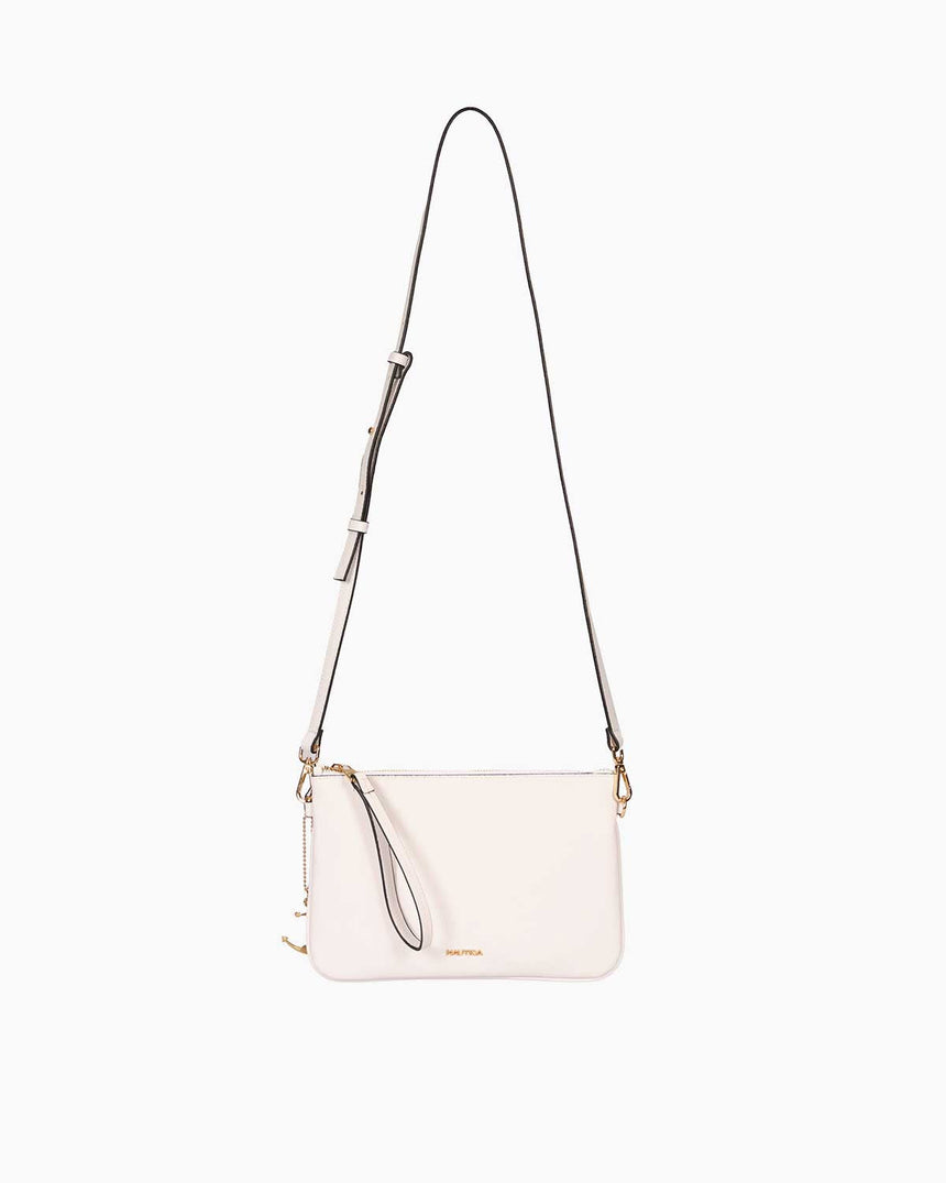 Nautica Logolu El Çantası Beyaz