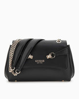 Guess Lorelei Convertible Zincirli Çapraz Askılı Çanta Black