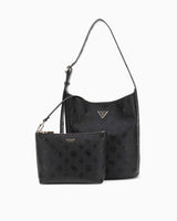 Guess Cresidia II Bucket Kadın El Çantası Black Logo