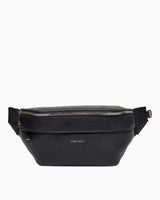 Calvin Klein Raised Logo Erkek Bel Çantası Black