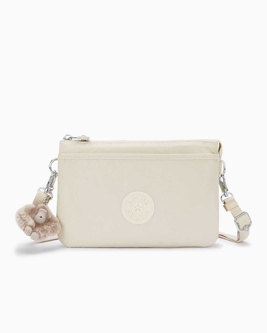 Kipling Riri Basic Plus Çapraz Askılı Çanta Beige Pearl