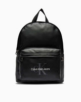 Calvin Klein Yazı Detaylı Sırt Çantası Black