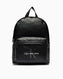 Calvin Klein Yazı Detaylı Sırt Çantası Black