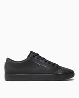 Tommy Hilfiger Leather Low Top Sneakers Black