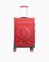 Benetton Orta Boy 60 Cm Valiz Kırmızı