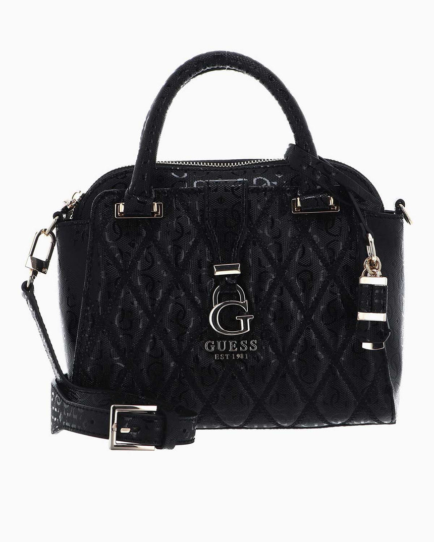 Guess Small Satchel Omuz Çantası Black
