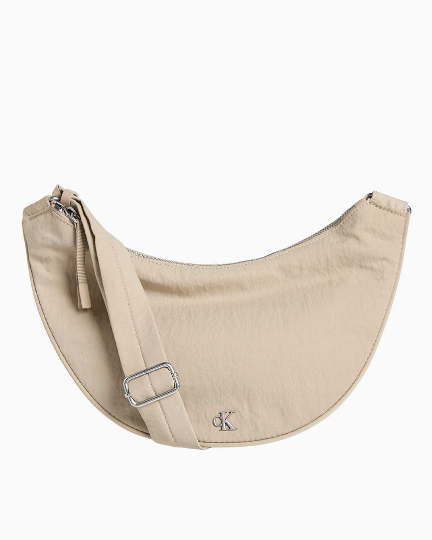 Calvin Klein Luna Nylon Sling Omuz Çantası Crockery