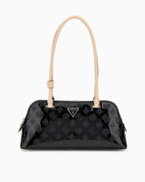 Guess Arnela Rugan Omuz Çantası Black Logo