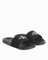 Calvin Klein Slide Monogram Flip Flops Terlik Black
