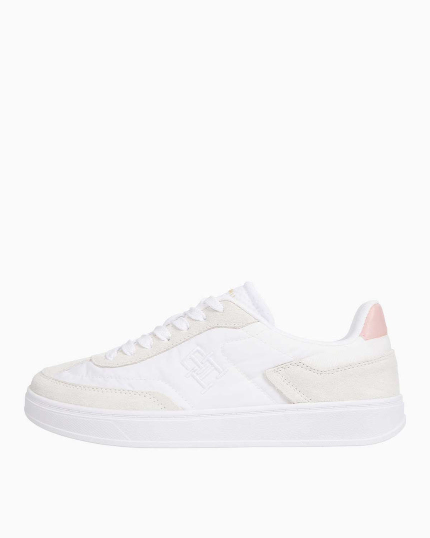 Tommy Hilfiger Heritage Logolu Sneaker White