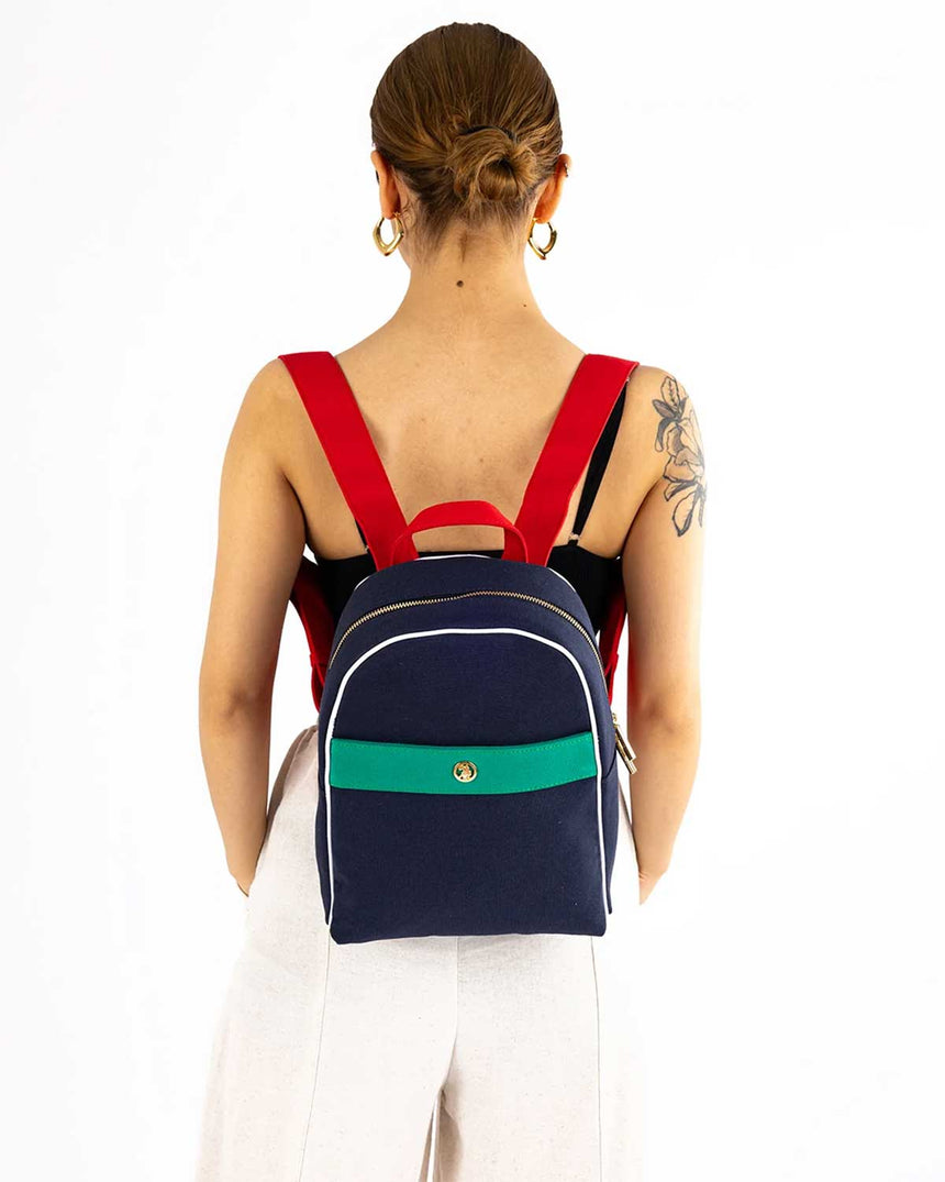 Us Polo Assn Logolu Sırt Çantası Lacivert