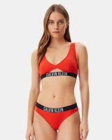 Calvin Klein Swim Brief ogolu Bikini Altı Flaming Chili