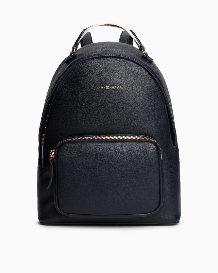 Tommy Hilfiger Logo Bantlı Kadın Sırt Çantası Space Blue Corp