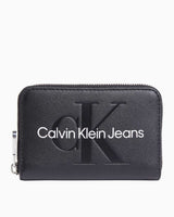 Calvin Klein Sculpted Zip Around Mono Cüzdan Black