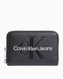 Calvin Klein Sculpted Zip Around Mono Cüzdan Black
