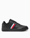 Tommy Hilfiger Basket Core Mid Top Sneakers Black