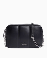 Calvin Klein Line Ouilt Zincir Detaylı Çapraz Askılı Çanta Pvh Black