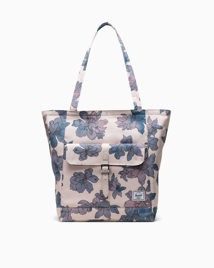 Herschel Retreat Tote Omuz Çantası Moonbeam Floral Waves