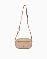 Us Polo Assn Logo Detaylı Çapraz Askılı Çanta Bej