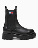 Tommy Jeans Urban Chelsea Mid Boots Black