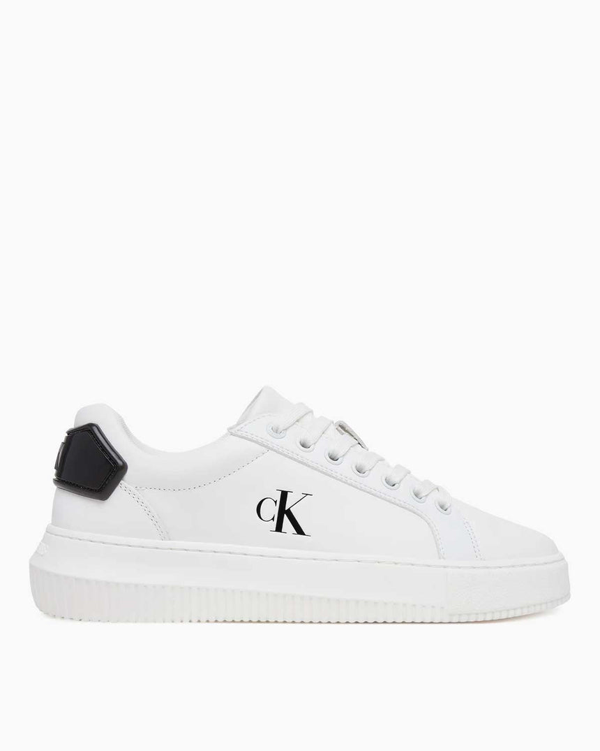 Calvin Klein Malmo Kalın Taban Kadın Sneaker Bright White/Black
