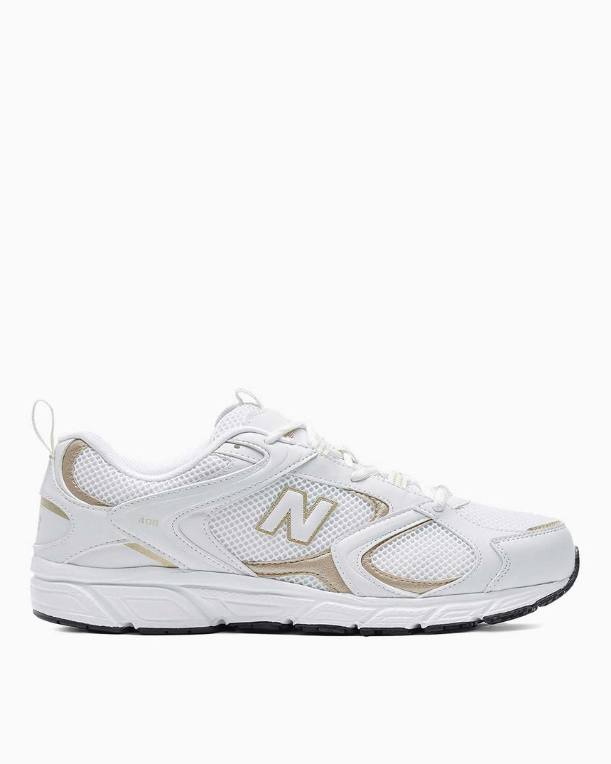 New Balance 408 Unisex Sneaker Beyaz - Altın