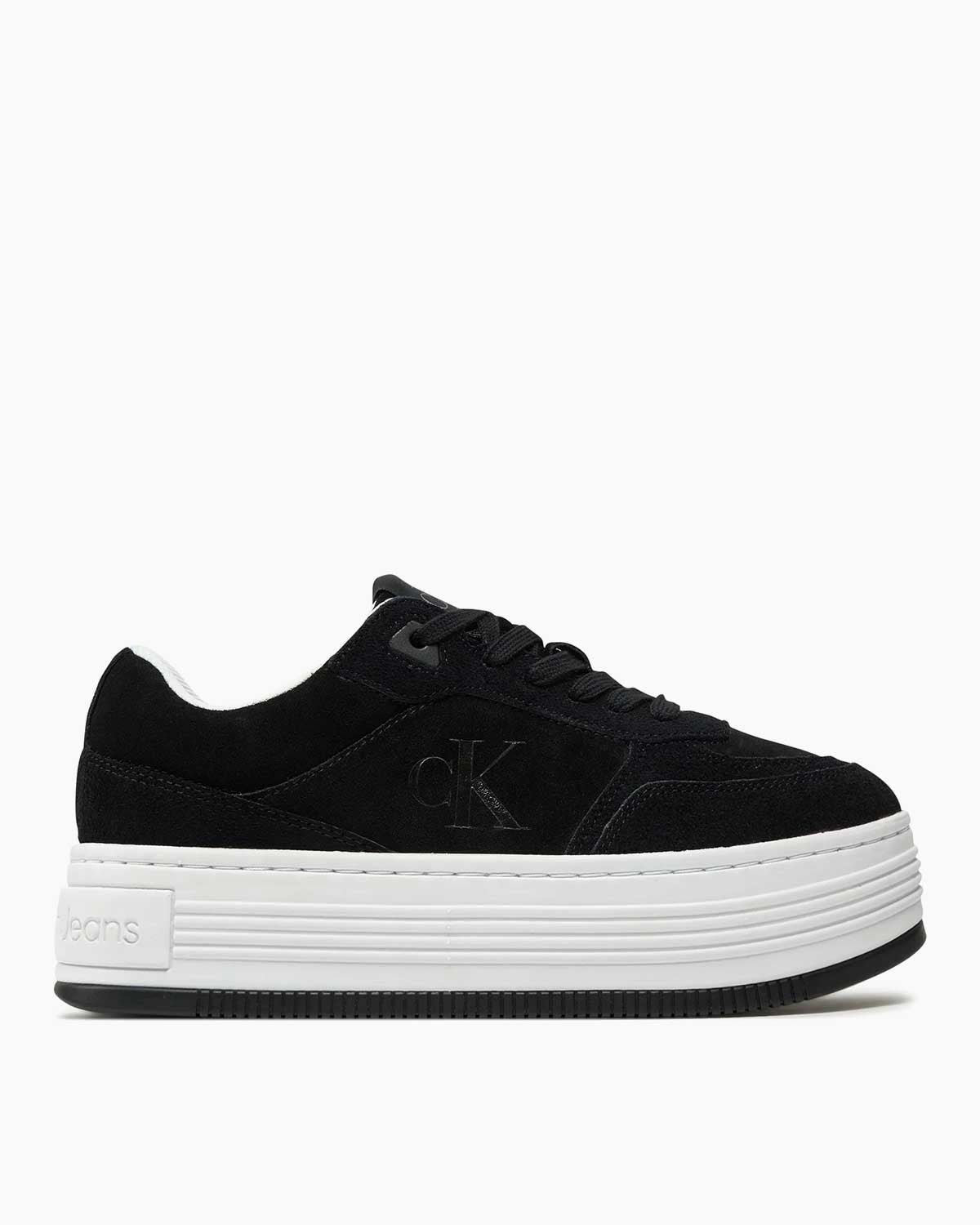Calvin Klein Jeans Bolf Platform Lace Up Sneaker Black/Bright