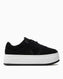 Calvin Klein Jeans Bolf Platform Lace Up Sneaker Black/Bright White