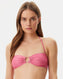 Guess Bandeau Removable Bikini Üstü Rosy Glow Pink