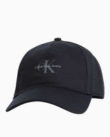 Calvin Klein Mono Logo Printed Baseball Şapka Black