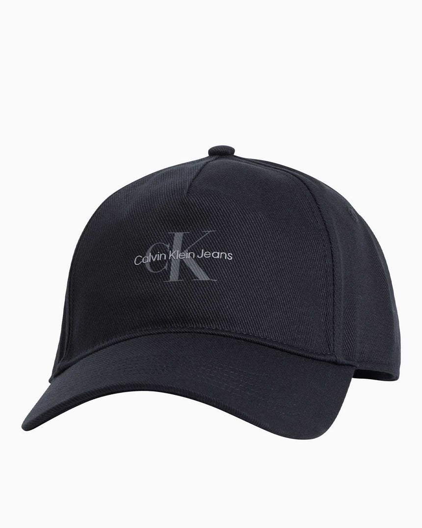 Calvin Klein Mono Logo Printed Baseball Şapka Black