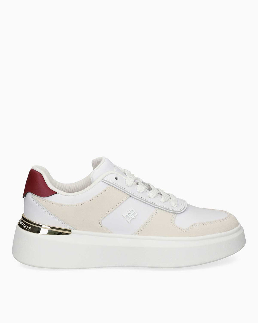 Tommy Hilfiger Estefania Şık Kort Kadın Sneaker White