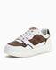 Guess Winno Monogram Detaylı Sneaker Beige / Brown